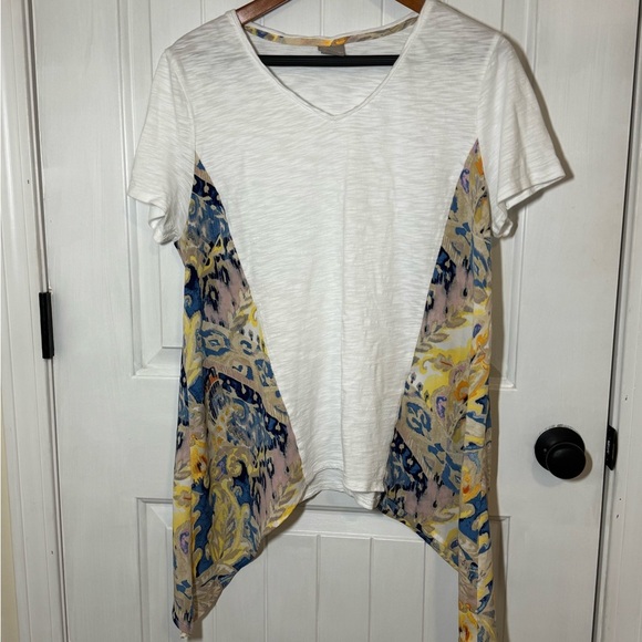 Chicos Shark Bit Tunic - Picture 7 of 7